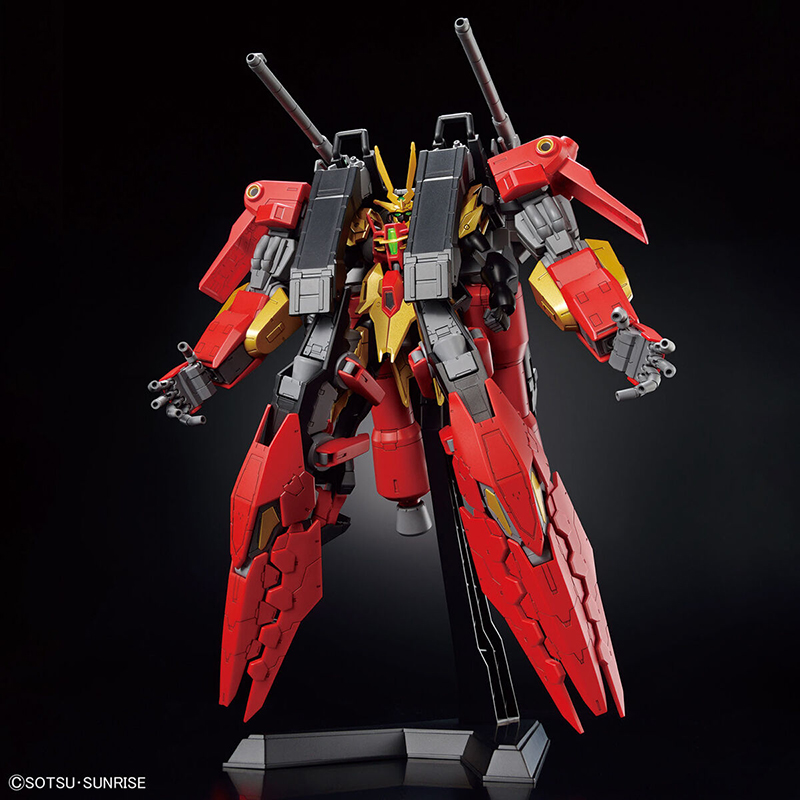 HG クシャトリヤ(完成品)(未組立品)&ティフォエウスガンダム・キメラ3点組 HG 1/144 ティフォエウスガンダム・キメラ – 姫騎士団公認