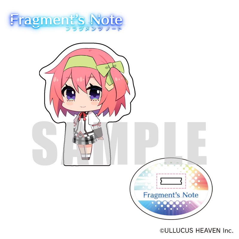 『Fragment's Note』アクリルフィギュア:朝霧 雪月
